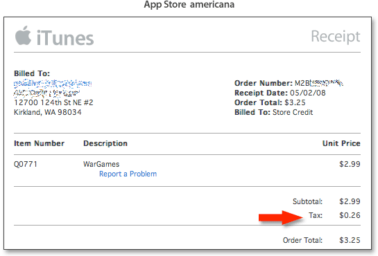 App Store americana, com taxa