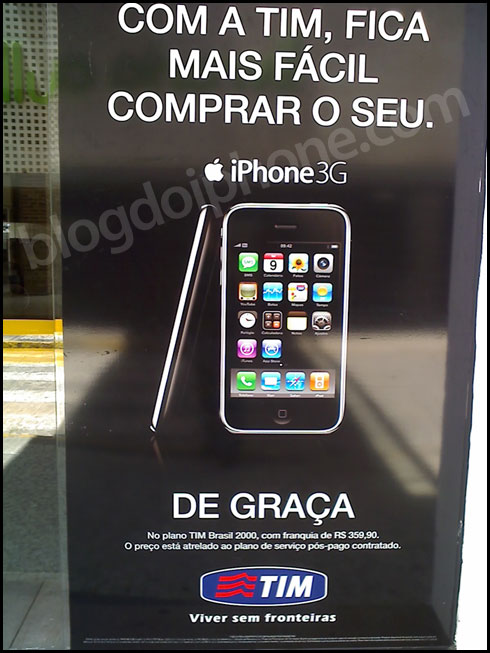 iPhone de graça pela TIM em Recife
