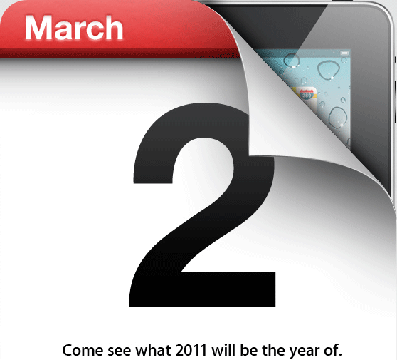 Evento especial iPad 2