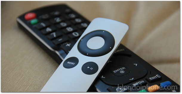 Controle remoto na Apple TV