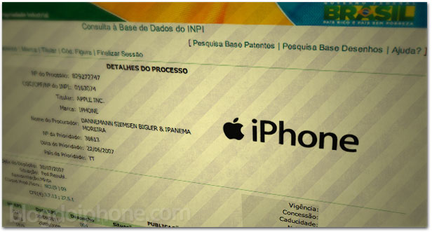 Marca iPhone no Brasil