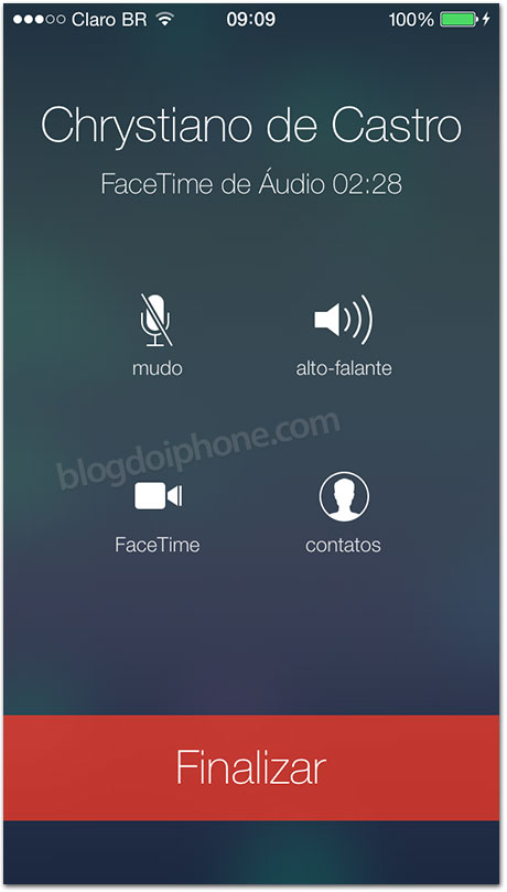 iOS 7 - FaceTime Audio