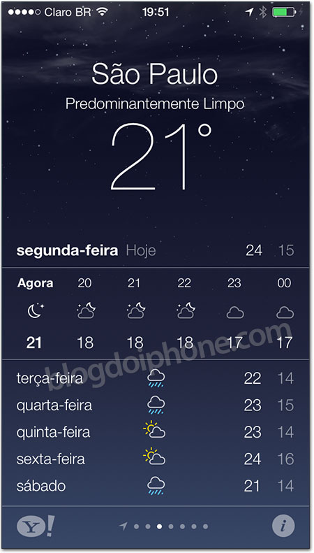 iOS 7 - Tempo
