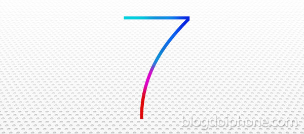 Prévia do logo do iOS 7