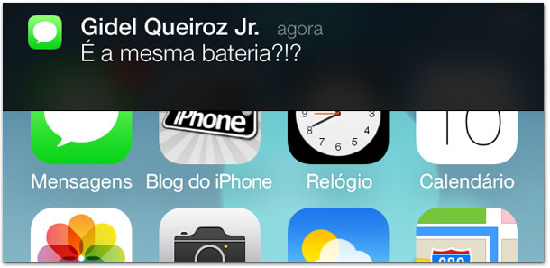 iOS 7 - Notificações