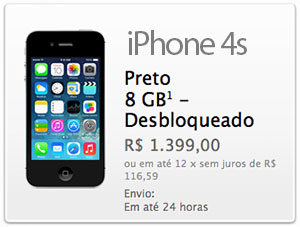 iPhone 4s na Apple Store