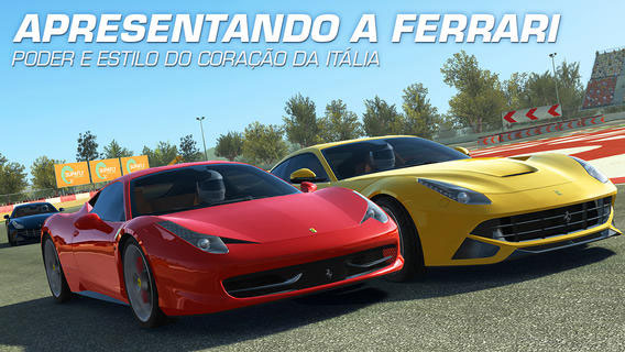 Ferraris no Real Racing 3