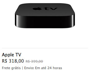 Apple TV com desconto