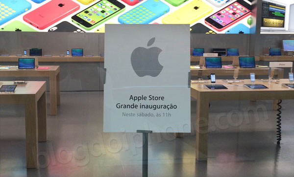 Inauguração Apple Store