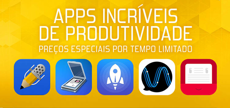 Apps de Produtividade em promoção