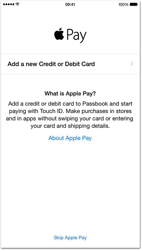 Apple Pay Passbook