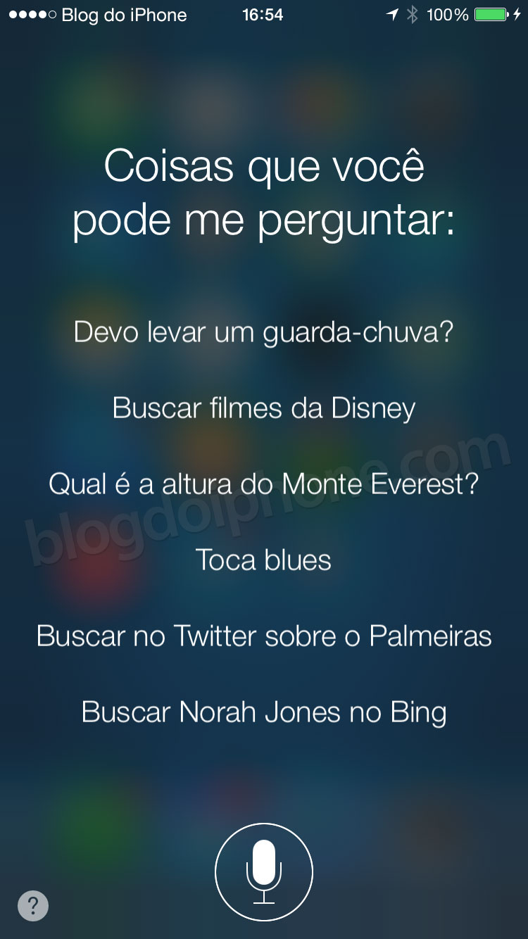 Siri em Português