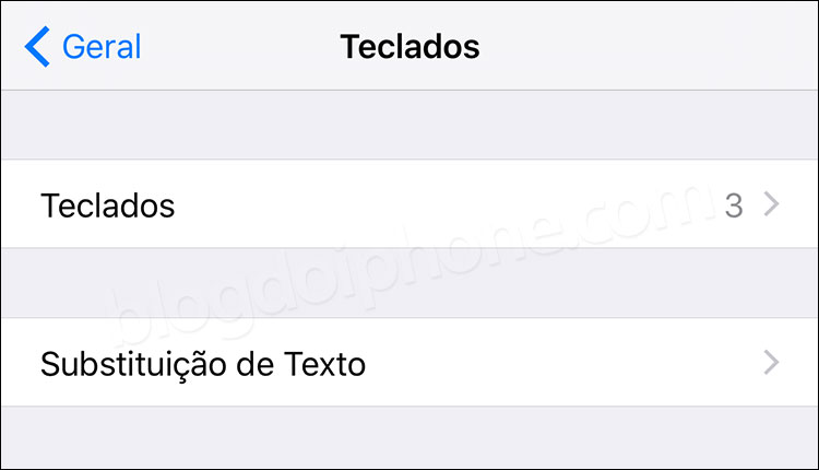 iOS 9 Substituição de Texto