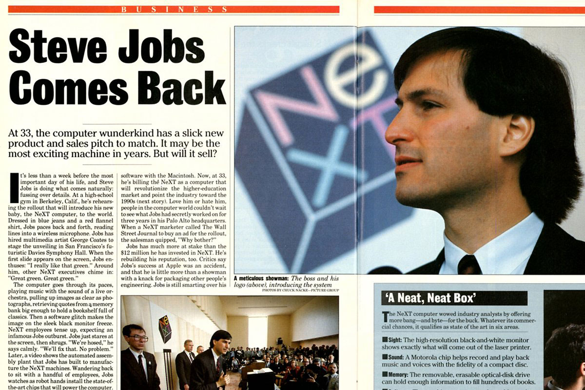 Steve Jobs e a NeXT