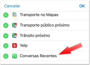 Como Criar Um Widget No IPhone Atalhos Para Conversas Do WhatsApp