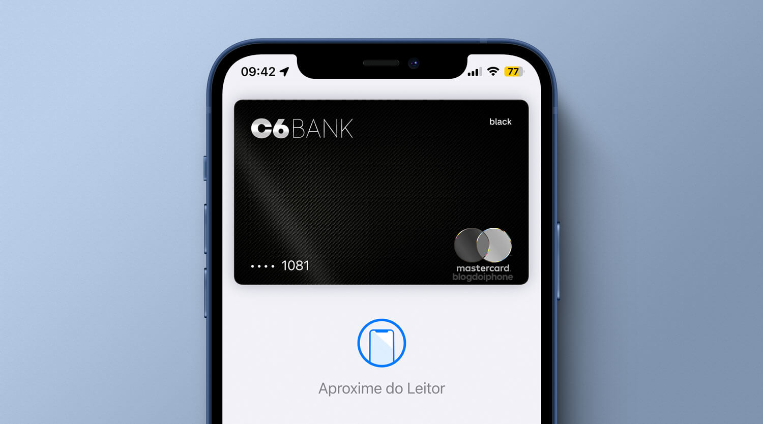 C6 Bank no Apple Pay