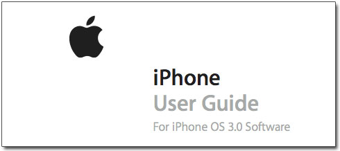 Guia do Usuário do iPhone OS 3.0