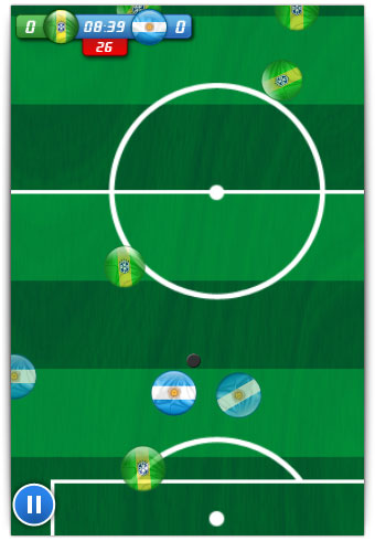Futebol de Botão para iPhone e iPod touch