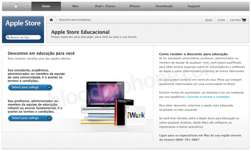 Apple Store Educacional