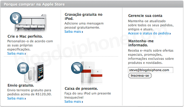 Apple Store Online Brasil