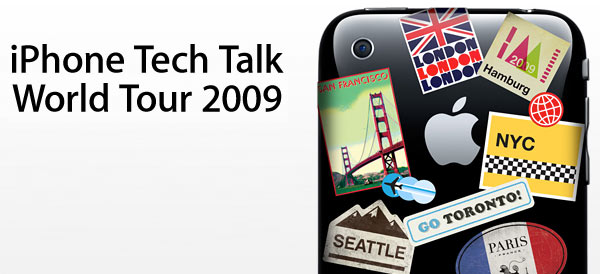 iPhone Teck Talk World Tour 2009