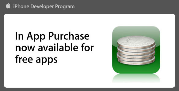 Compras In App para aplicativos gratuitos também