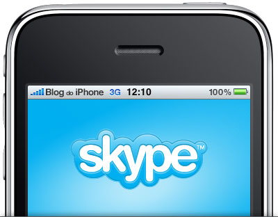 Skype funcionando pela rede 3G