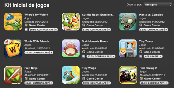 Os jogos chegaram à App Store brasileira - Feliz Páscoa!