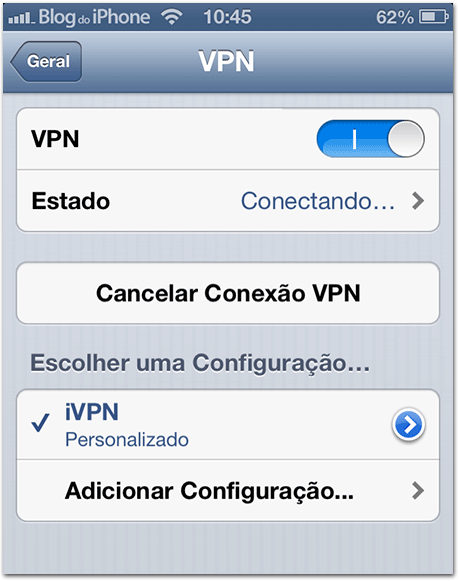 VPN iPhone