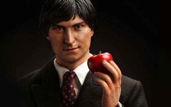 Action figure Steve Jobs jovem
