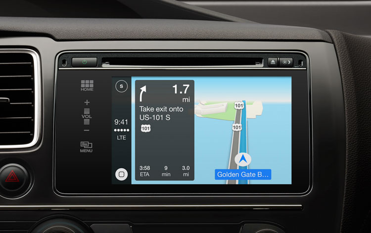 CarPlay GPS
