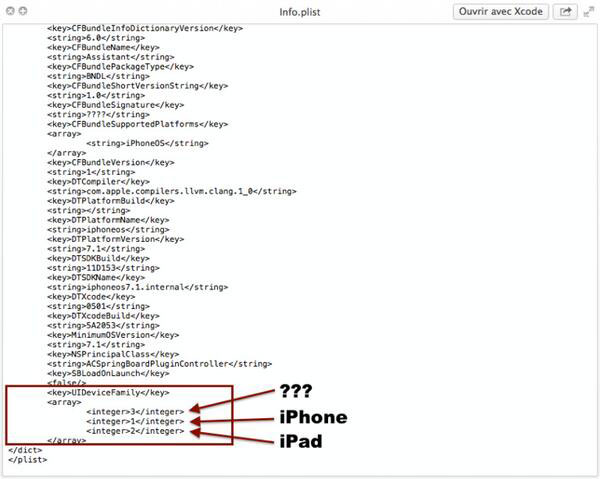 Códigos internos iOS 7.1