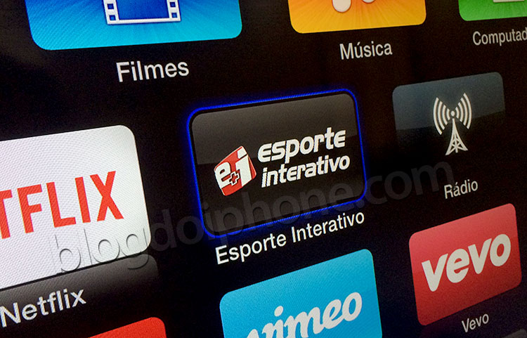 Esporte Interativo na Apple TV