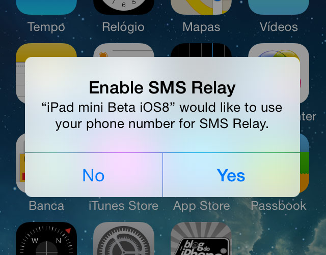 SMS relay