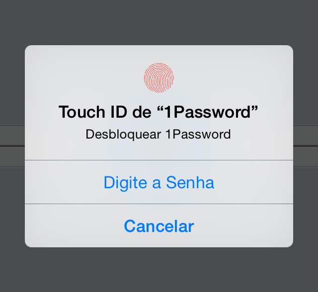 1Password Touch ID