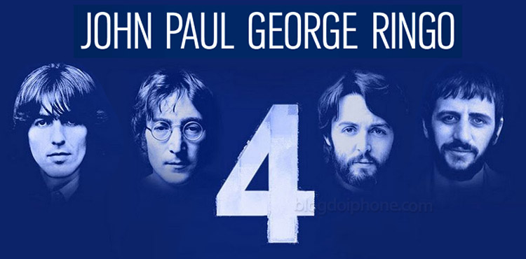4 Beatles