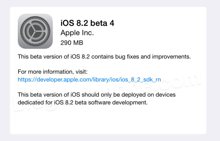 iOS 8.2 beta 3