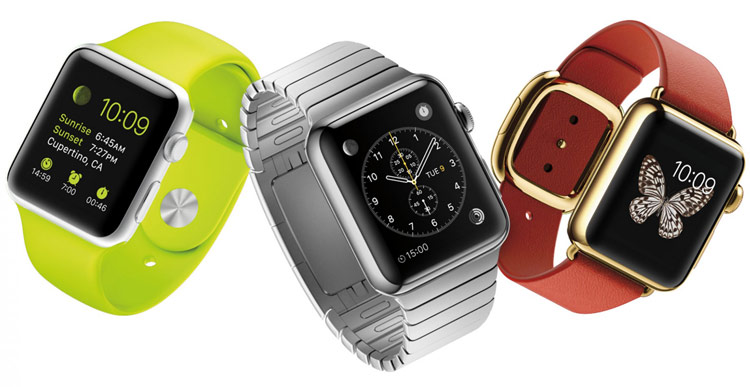 Opções Apple Watch