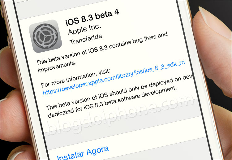 iOS 8.3 beta 4
