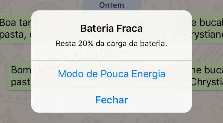 iOS 9 bateria