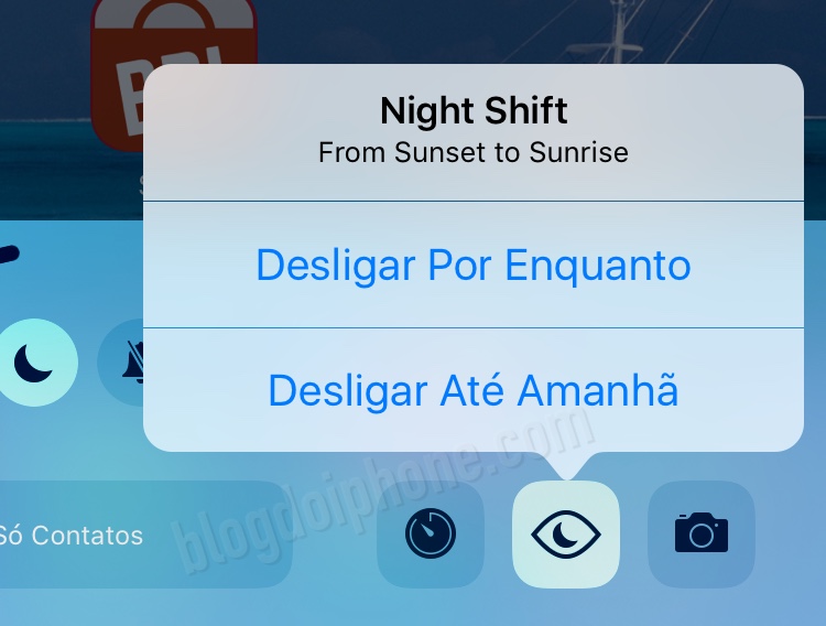 iOS 9.3 - Modo Noturno