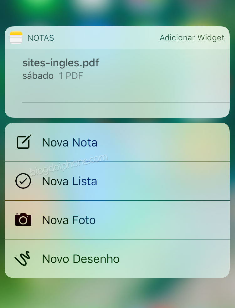 iOS 10 3D Touch