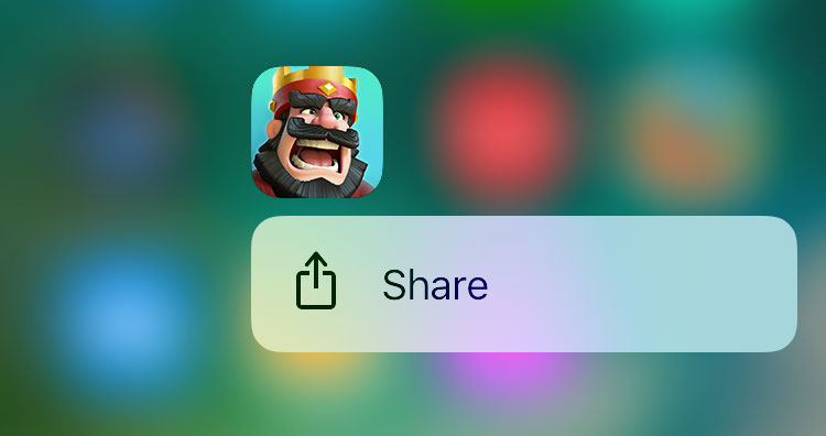 iOS 10 Share