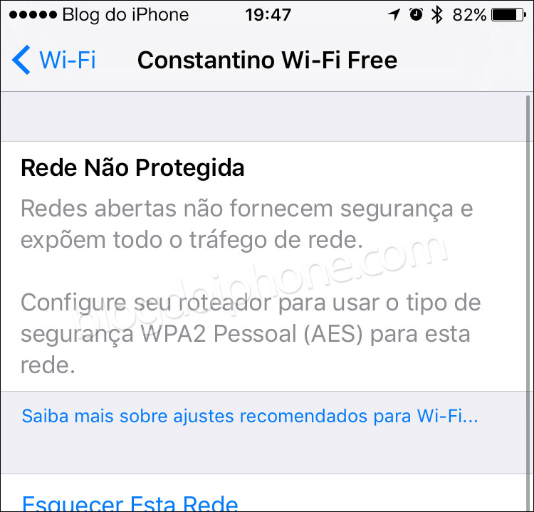iOS 10 Wi-Fi