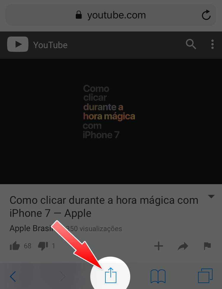 Como salvar videos na galeria do iphone