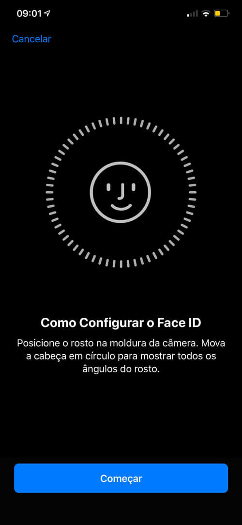 Como cadastrar mais de um rosto no Face ID do iPhone
