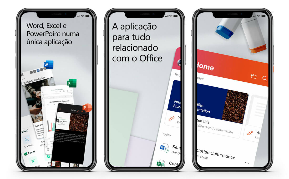 Microsoft lança Office para iOS que une Word, Excel e PowerPoint em um  único aplicativo »