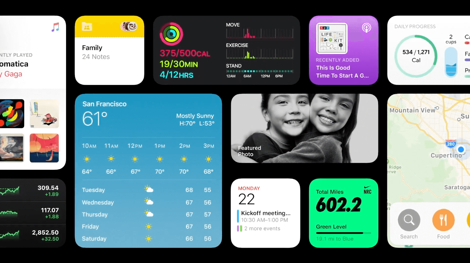 Widgets iOS 14