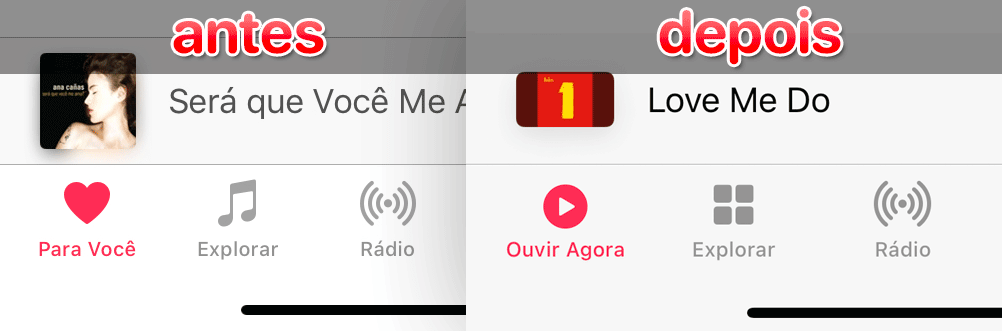 iOS 14 Apple Music Ouvir Agora