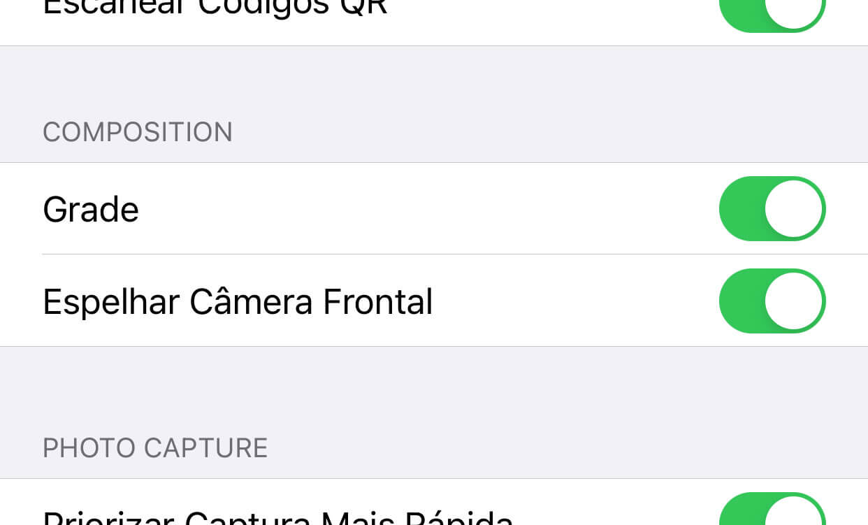 iOS 14 Espelhar Camera Frontal